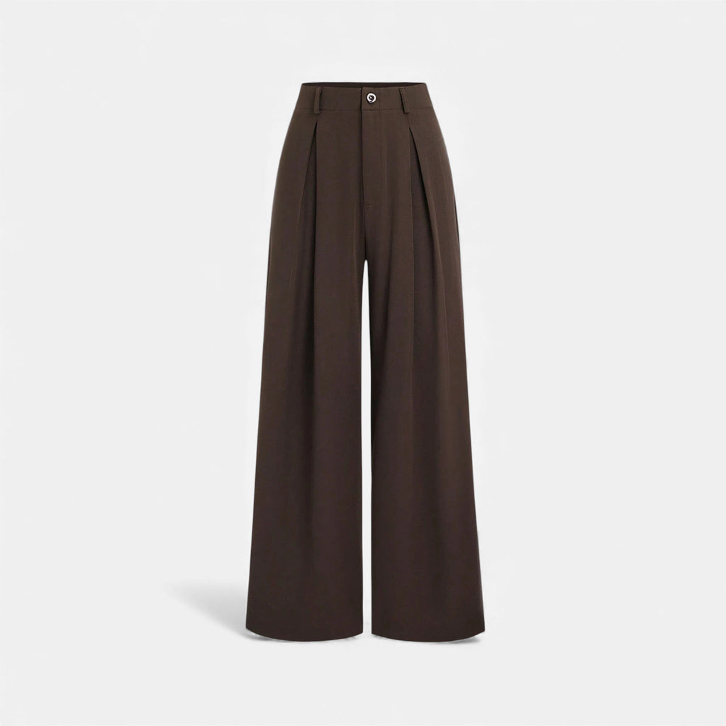 Women’s Pleated Wide-Leg Trousers