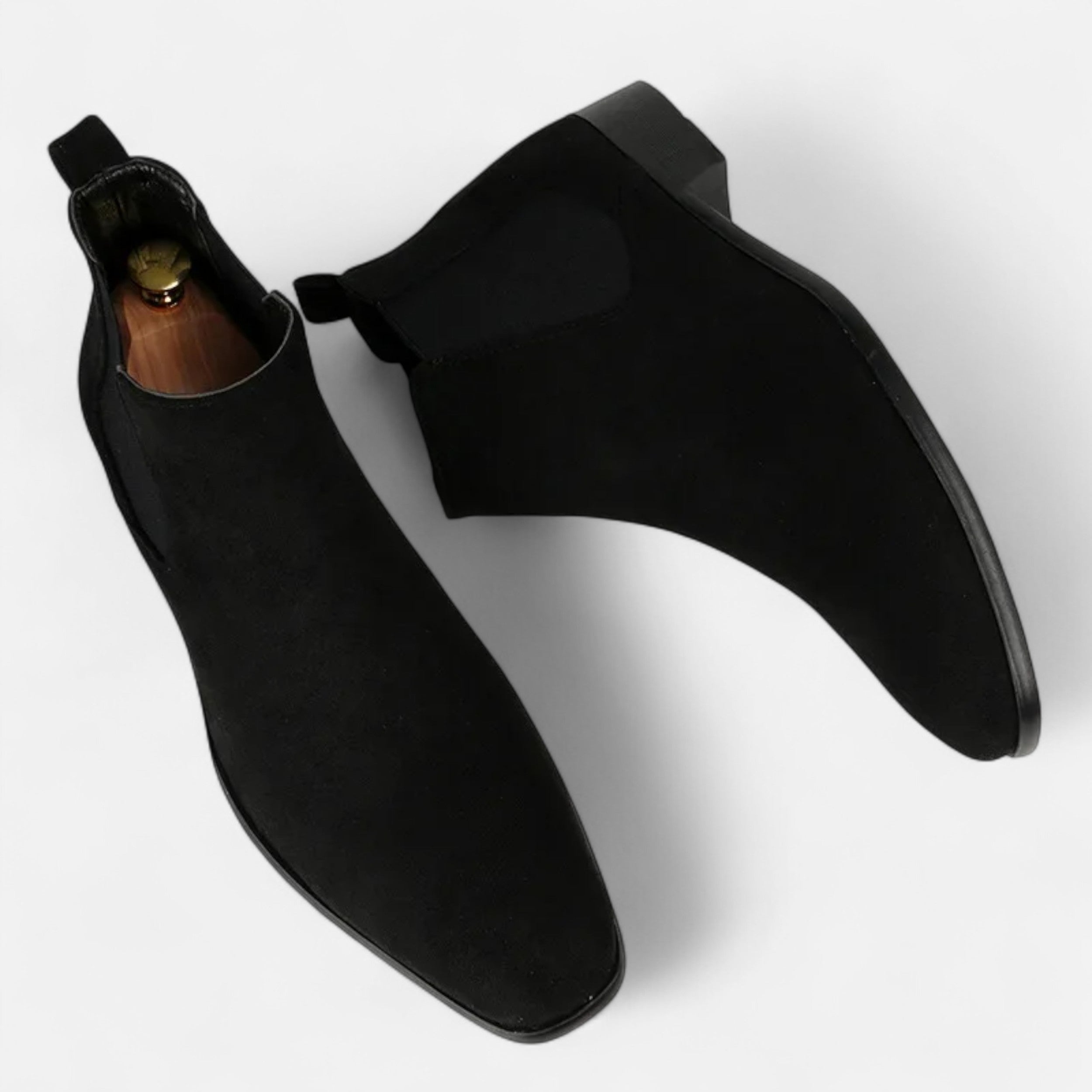 Men’s Square-Toe Chelsea Boots